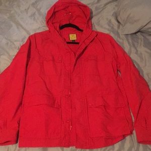 RED RAINCOAT